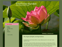 Tablet Screenshot of eso-garden.com